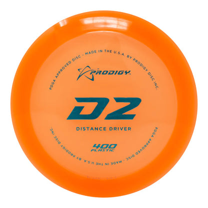 Prodigy D2 Distance Driver Disc - 400 Plastic