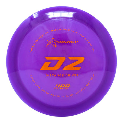 Prodigy D2 Distance Driver Disc - 400 Plastic