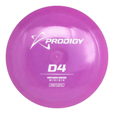 Prodigy D4 Distance Driver Disc - 400 Plastic