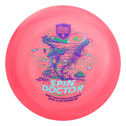 Discmania Spin Doctor - Premier Swirl Q-Line DD1 Disc - Casey White Signature Series 2026
