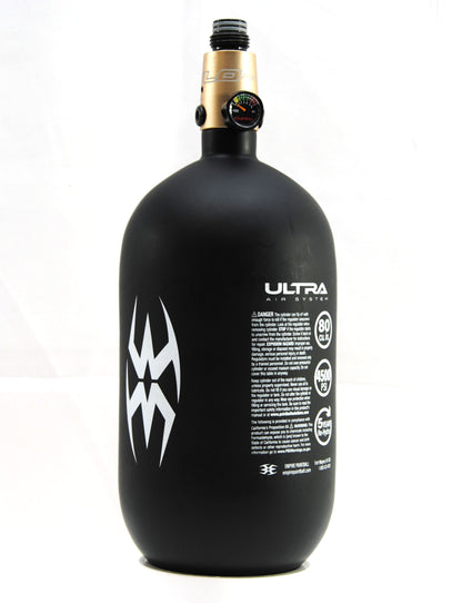 Used Empire 80ci/4500psi Ultra Air Tank - Black/Gold