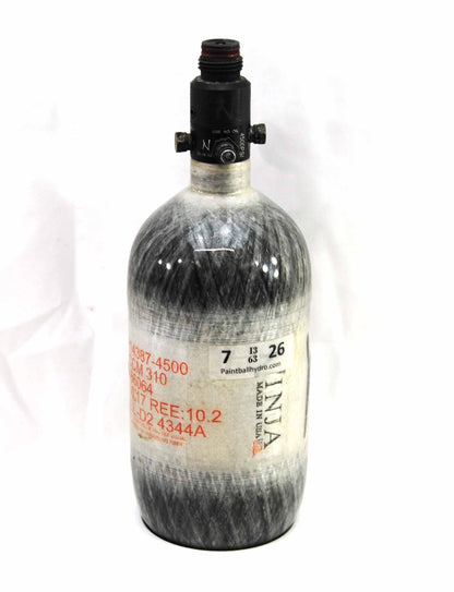 Used Ninja Lite 45ci/4500psi Compressed Air Tank - Translucent Grey