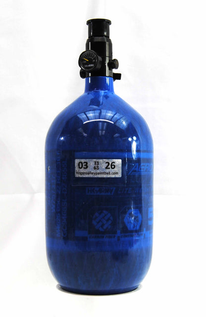 Used HK Army 68ci/4500psi Tank - Blue