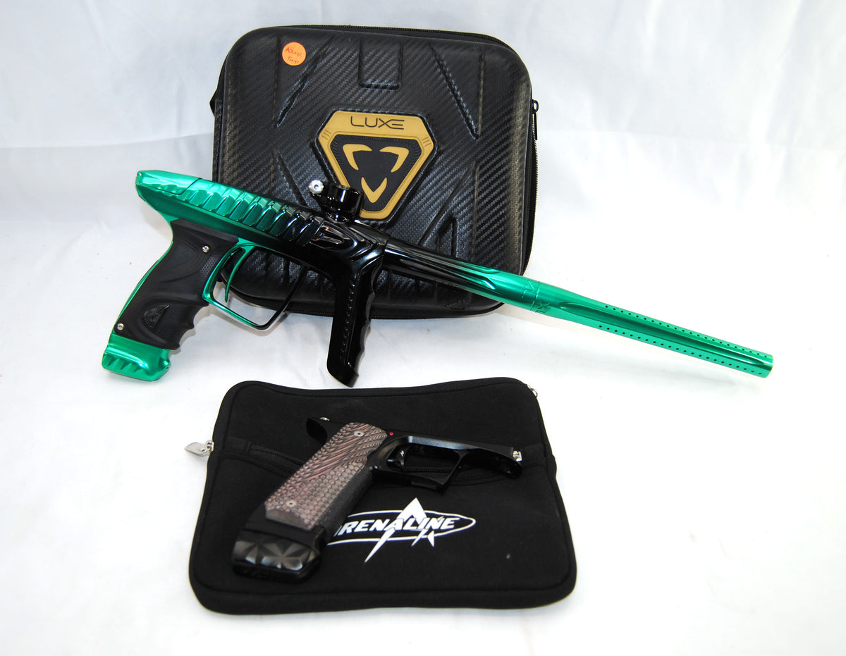 Used DLX Luxe Project TM40 w/ Mech Frame - Green Fade