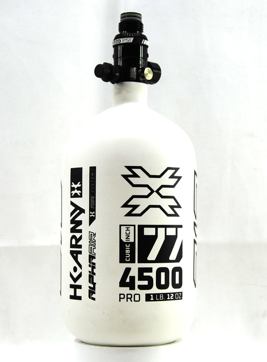 Used HK Army Alpha Air 77ci/4500psi Tank - White/Black
