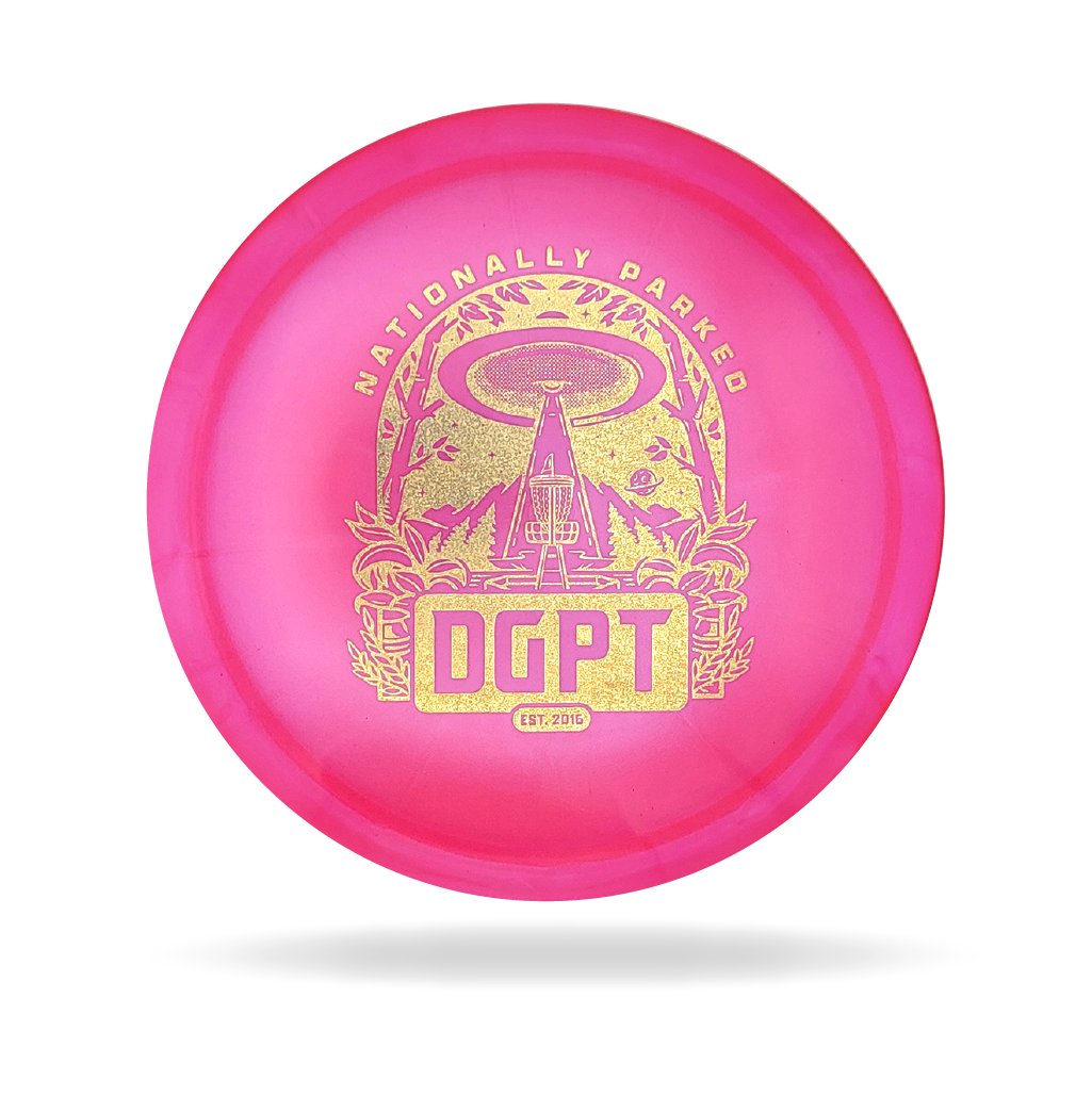 Discmania Chroma C-Line FD Disc - DGPT Galatically Parked Stamp