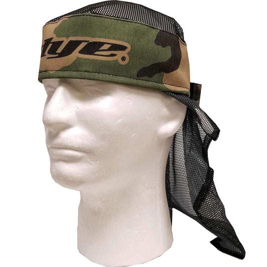 Dye Paintball Head Wrap - Woodland / Black