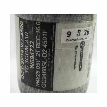 Used Empire Basics 68ci/4500psi HPA Tank - Grey