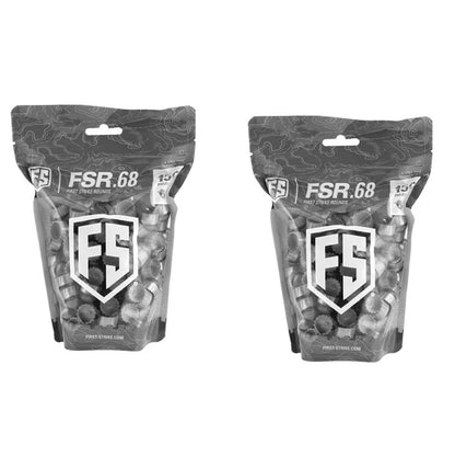 FSR First Strike Rounds - 300 Count - Smoke/Silver - White