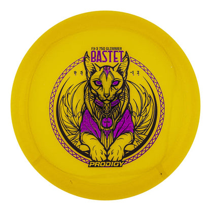 Prodigy FX-3 Fairway Driver - 750 Glimmer Plastic - Bastet Stamp