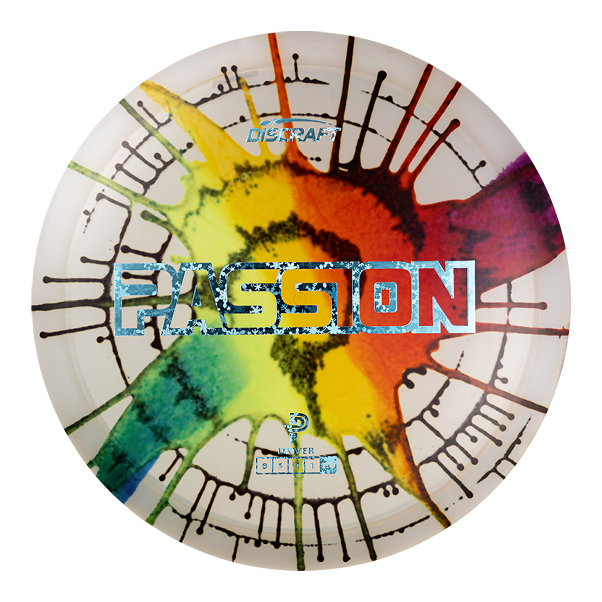 Discraft Paige Pierce Fly Dye Passion Golf Disc