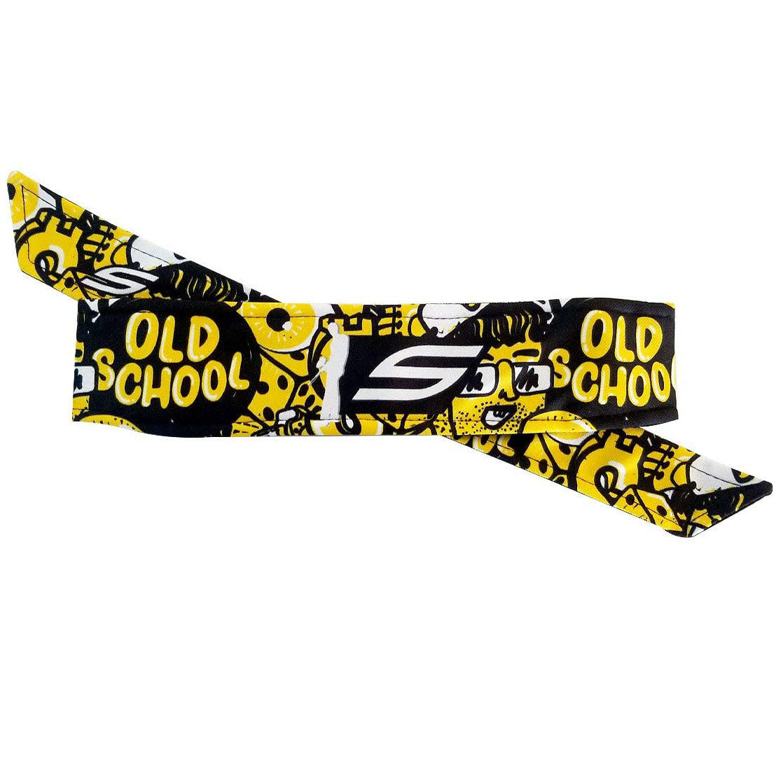 Social Paintball Grit Deluxe Long Tie Headband - Old School