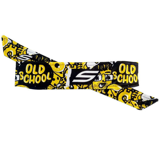 Social Paintball Grit Deluxe Long Tie Headband - Old School