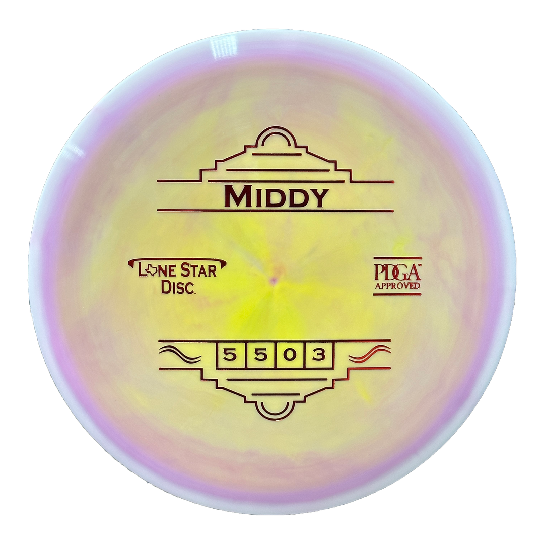 Lone Star Disc Alpha Middy Midrange disc - Stock Stamp