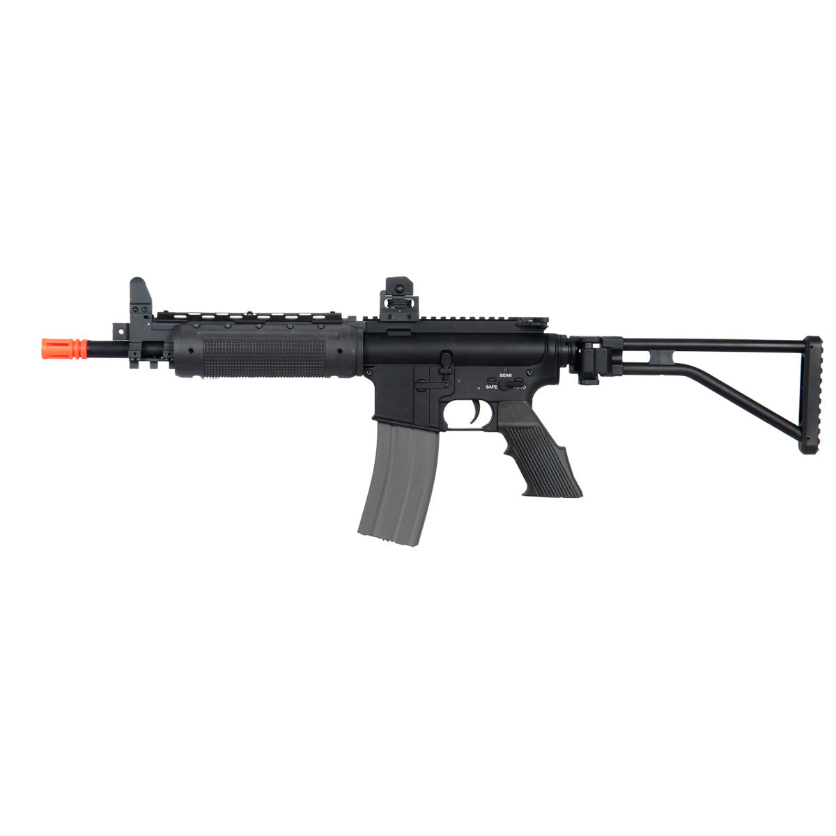 Atlas Custom Works M4 GR-300 Short Version Airsoft AEG Rifle w/ Folding Stock - Black