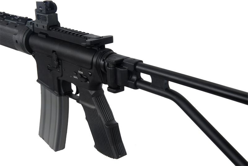 Atlas Custom Works M4 GR-300 Short Version Airsoft AEG Rifle w/ Folding Stock - Black