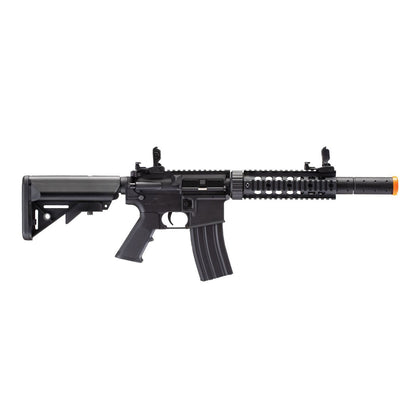 Lancer Tactical Gen 2 M4 SD Carbine Airsoft AEG Rifle w/ Mock Suppressor - Black