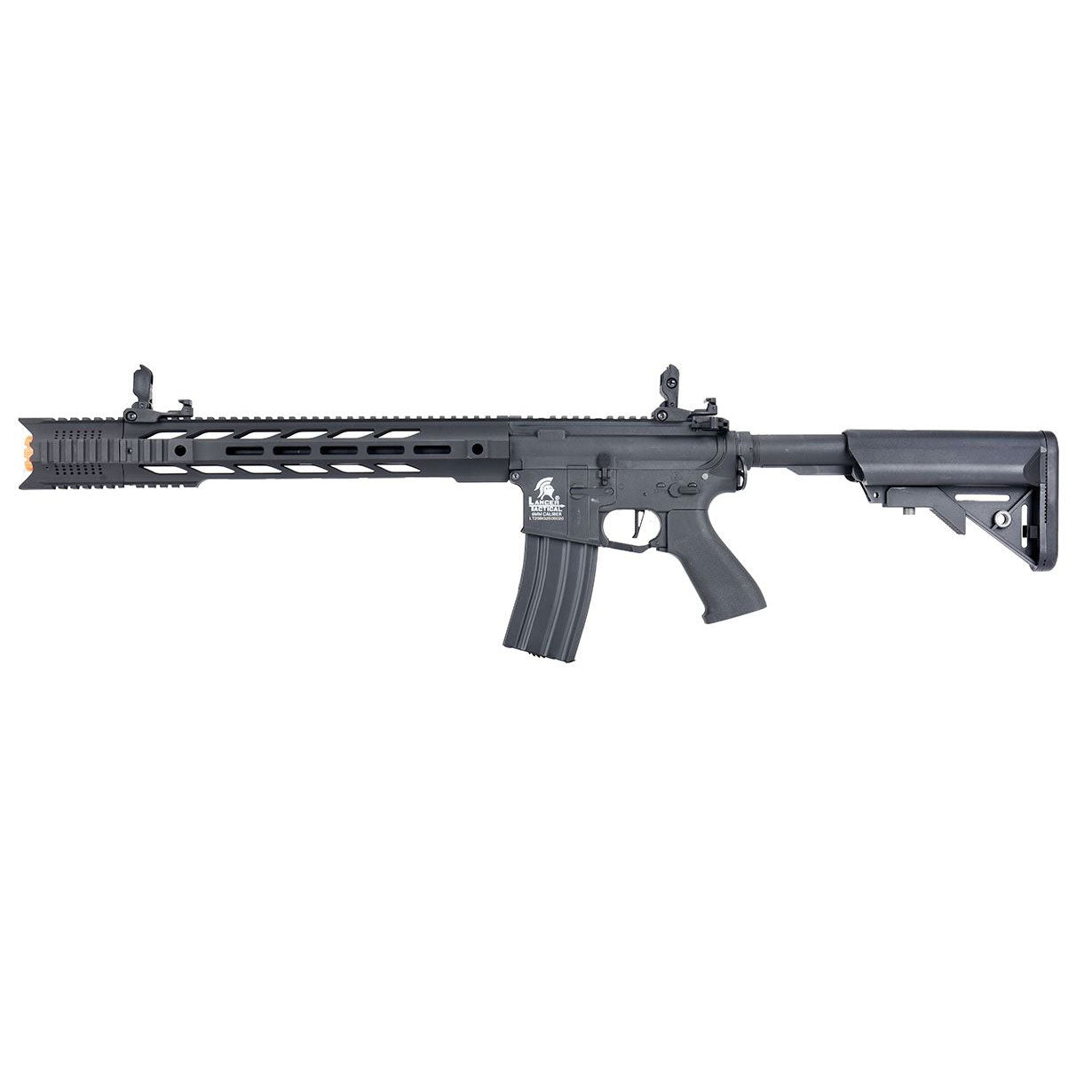 Lancer Tactical Hybrid Gen 2 SPR Interceptor Airsoft AEG Rifle - Black