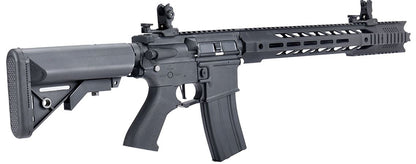 Lancer Tactical Hybrid Gen 2 SPR Interceptor Airsoft AEG Rifle - Black