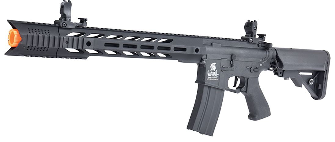 Lancer Tactical Hybrid Gen 2 SPR Interceptor Airsoft AEG Rifle - Black