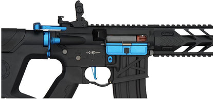 Lancer Tactical Enforcer Night Wing Skeleton AEG Rifle - Black/Navy Blue