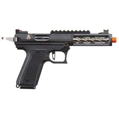 Lancer Tactical Tandemkross CTHULHU Gas BlowBack Pistol - Black/Silver