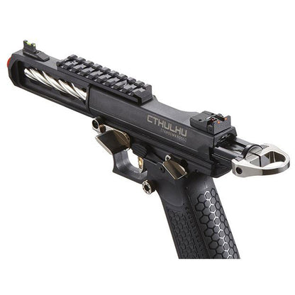 Lancer Tactical Tandemkross CTHULHU Gas BlowBack Pistol - Black/Silver