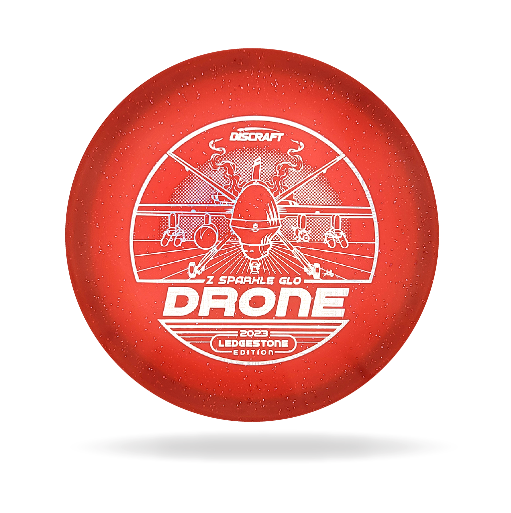 Discraft Z Sparkle Glo Drone Golf Disc - 2023 Ledgestone Edition