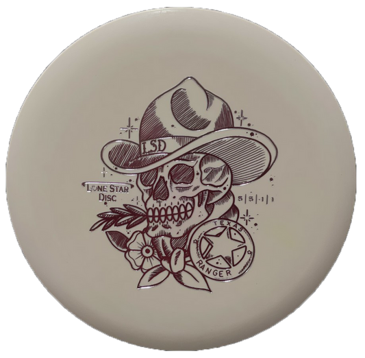 Lone Star Disc Alpha Texas Ranger Midrange disc - Artist Skull Stamp