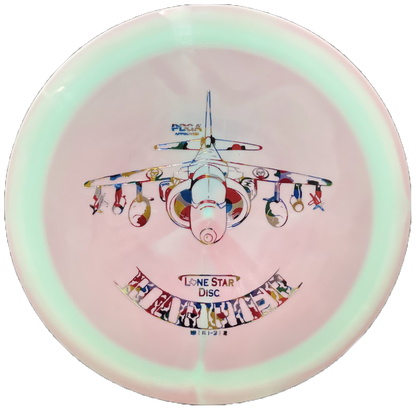 Lone Star Disc Alpha Harrier Distance Driver Disc - Artist Stamp