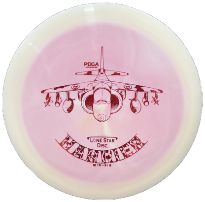 Lone Star Disc Alpha Harrier Distance Driver Disc - Artist Stamp