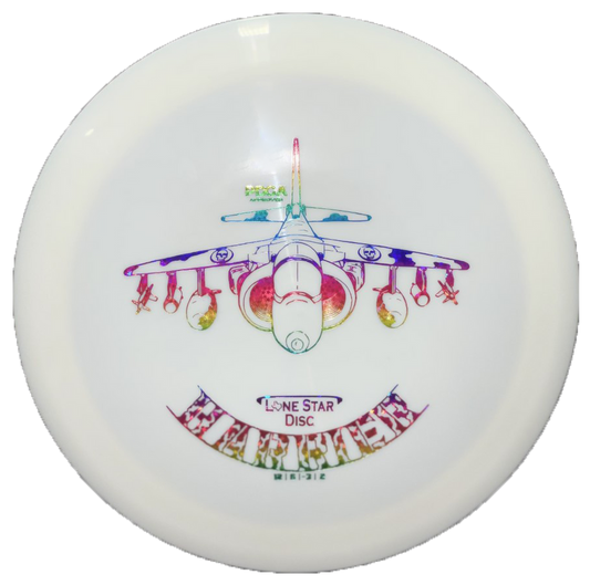 Lone Star Disc Alpha Harrier Distance Driver Disc - Artist Stamp