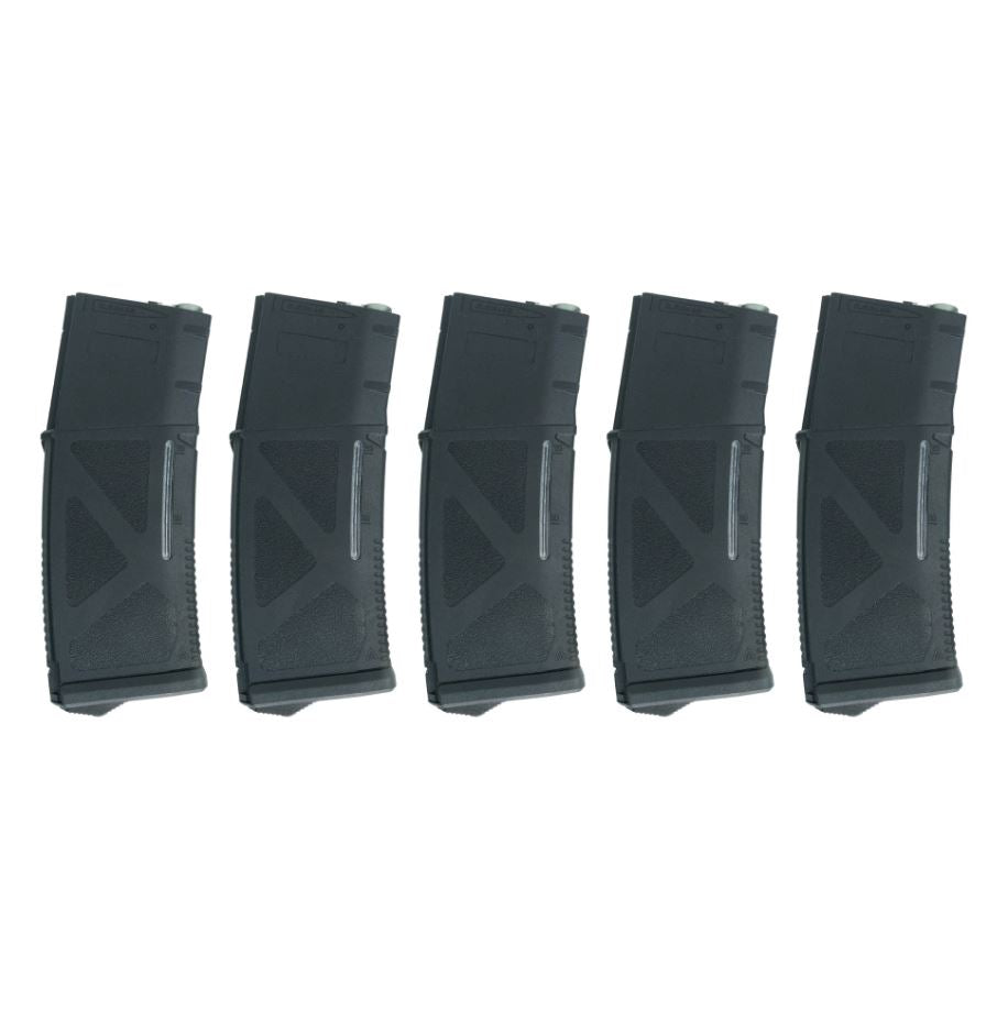 Arcturus AR MOD1 M4/M16 200rd Mid-Cap Windowed EMM Magazine - 5pk