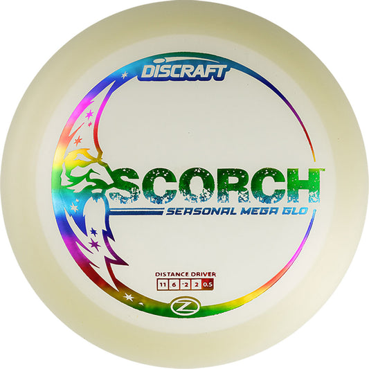 Discraft Seasonal Mega Glo Scorch Disc