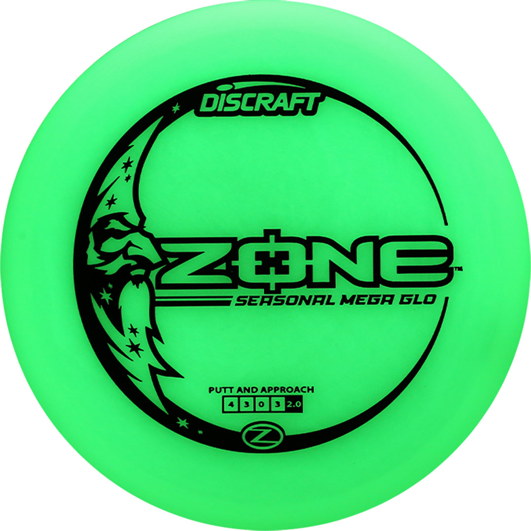 Discraft Seasonal Mega Glo Zone Golf Disc
