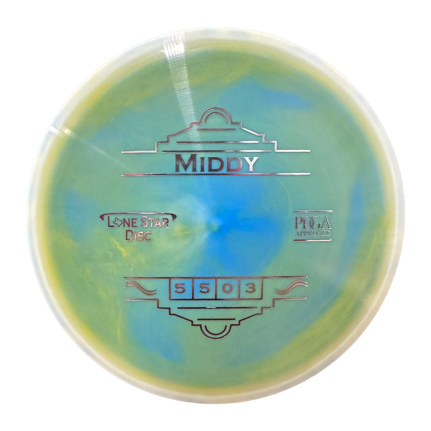 Lone Star Disc Alpha Middy Midrange disc - Stock Stamp