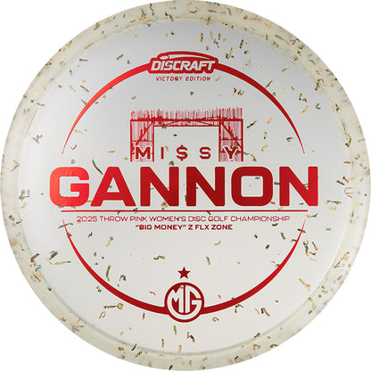 Discraft Shredded Money FLX Zone Disc - Missy Gannon 2025 Throw Pink Champion