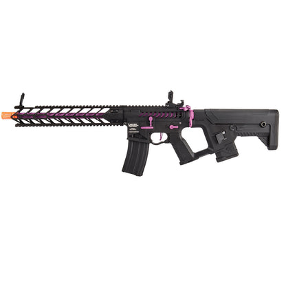 Lancer Tactical Enforcer Night Wing AEG [High FPS] w/ Alpha Stock - Black/Purple