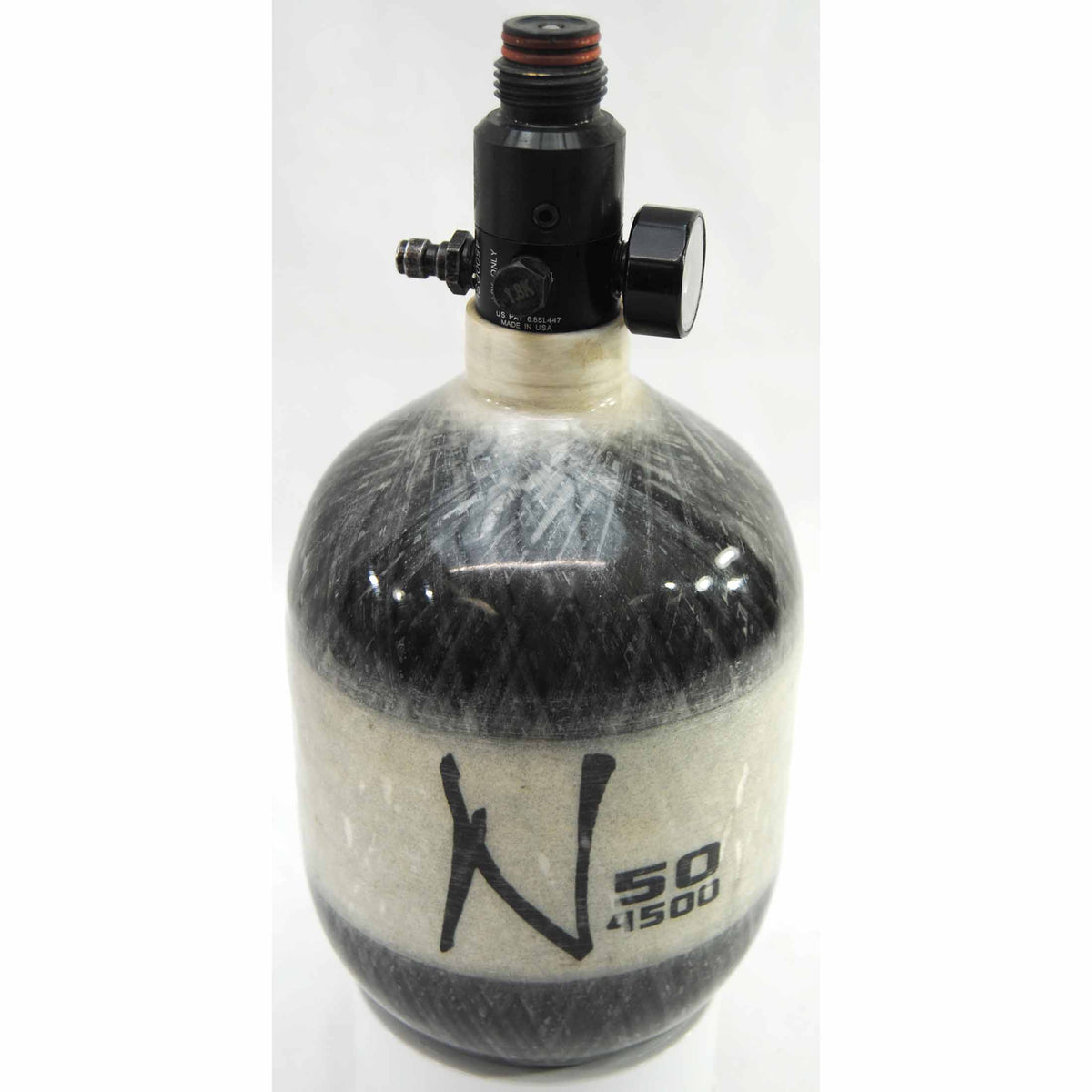Used Ninja 50ci/4500psi HPA Compressed Air Tank - Grey