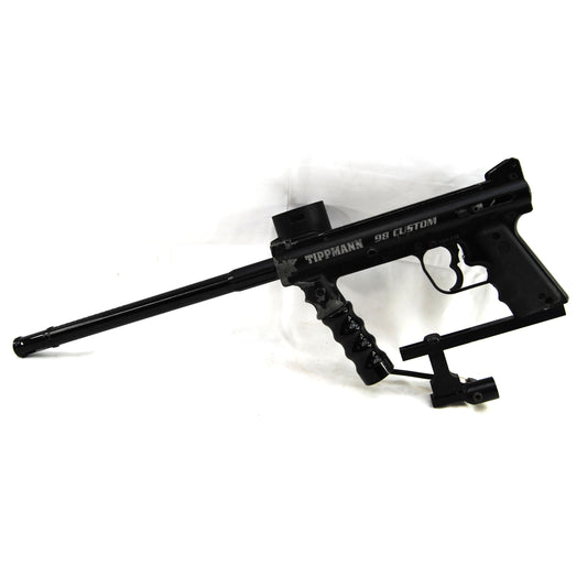 Used Tippmann 98 Custom w/ Cyclone Feed w/ RT - Black