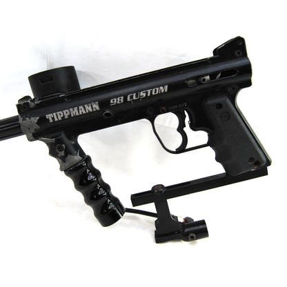 Used Tippmann 98 Custom w/ Cyclone Feed w/ RT - Black