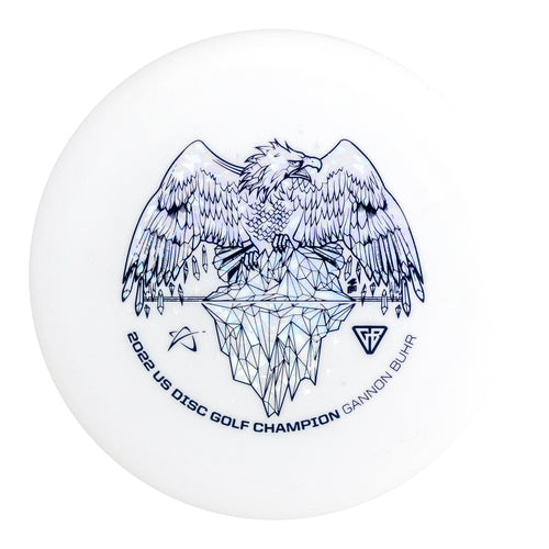 Prodigy PA-3 Putt & Approach Disc - 300 Glow Plastic - Gannon Buhr Permafrost Stamp
