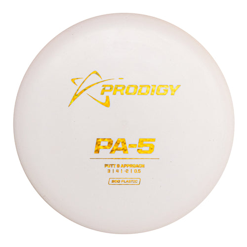 Prodigy PA-5 Putt & Approach Disc - 300 Plastic