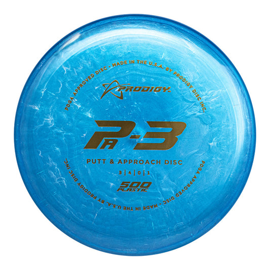 Prodigy PA-3 Putt & Approach Disc - 500 Plastic