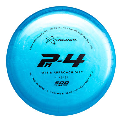 Prodigy PA-4 Putt & Approach Disc - 500 Plastic