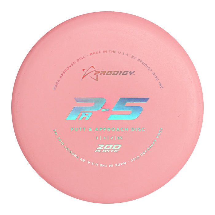 Prodigy PA-5 Putt & Approach Disc - 200 Plastic