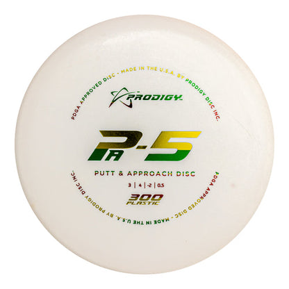 Prodigy PA-5 Putt & Approach Disc - 300 Plastic