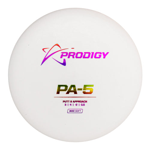 Prodigy PA-5 Putt & Approach Disc - 300 Soft Plastic