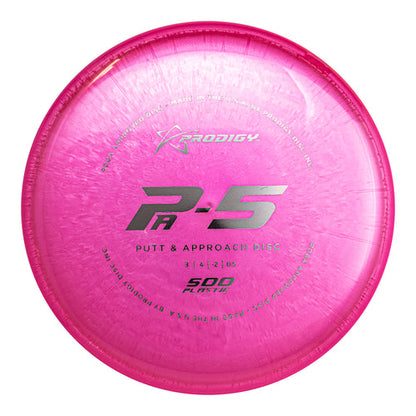 Prodigy PA-5 Putt & Approach Disc - 500 Plastic