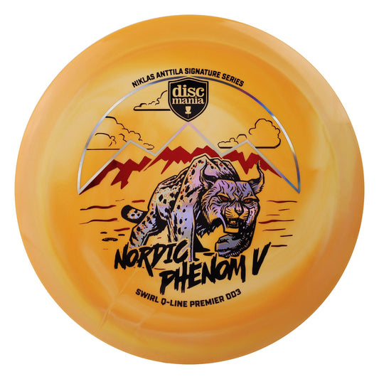 Discmania Nordic Phenom 5 Disc - Niklas Anttila Signature Swirl Q-Line Premier DD3